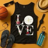 Love Eucharist First Holy Communion Christian Catholic Gift Tank Top thumb 4