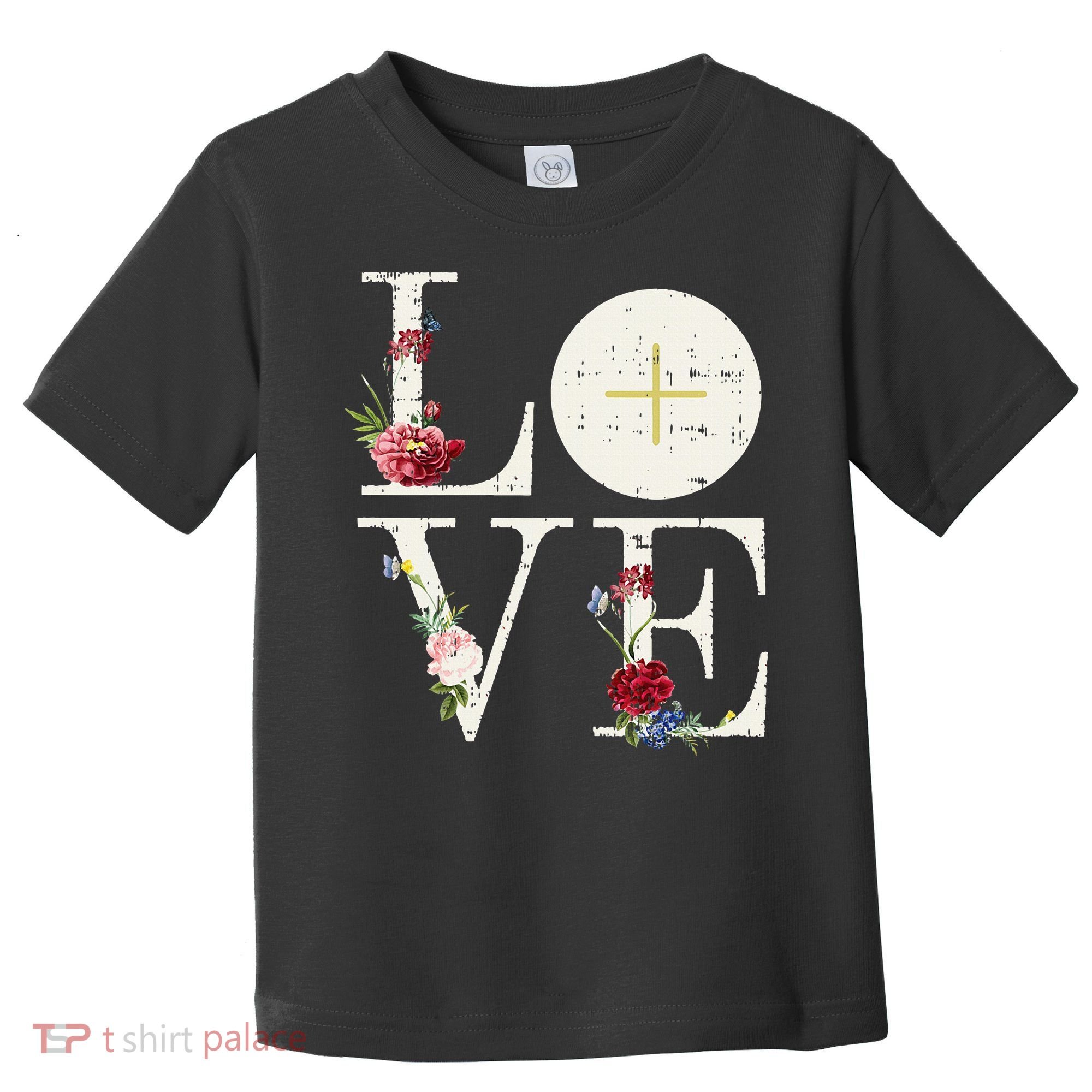 Love Eucharist First Holy Communion Christian Catholic Gift Toddler T-Shirt
