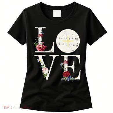 Love Eucharist First Holy Communion Christian Catholic Gift Women's T-Shirt