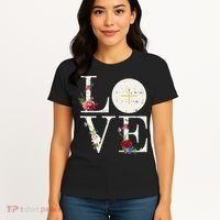 Love Eucharist First Holy Communion Christian Catholic Gift Women's T-Shirt thumb 4