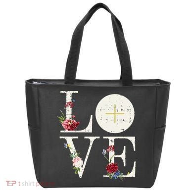 Love Eucharist First Holy Communion Christian Catholic Gift Tote Bag