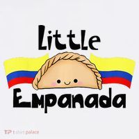 Little Empanada Funny Colombian Baby Shower Colombia Food Women's Hoodie thumb 2