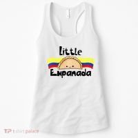 Little Empanada Funny Colombian Baby Shower Colombia Food Women's Tank Top thumb 0