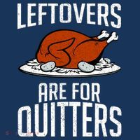 Leftovers Are For Quitters Tank Top thumb 6