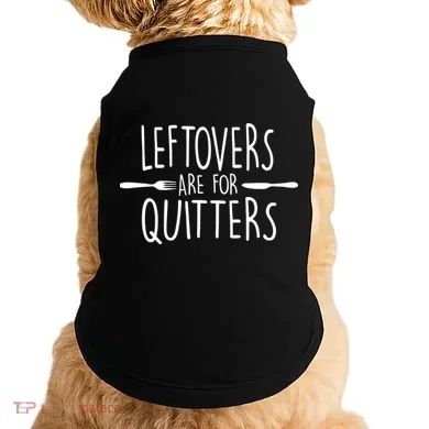 Leftovers Are Fore Quitters Doggie Tank