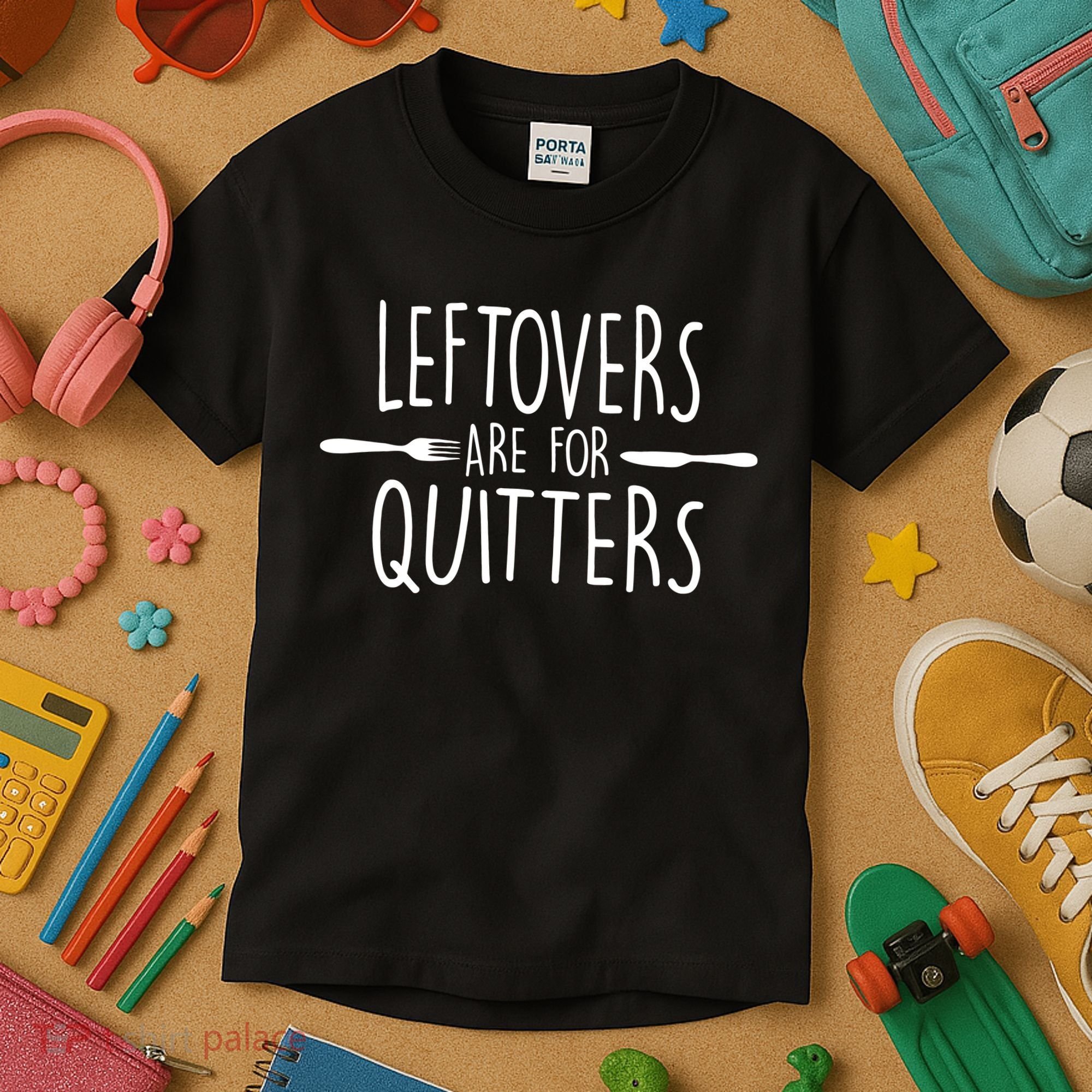 Leftovers Are Fore Quitters Kids T-Shirt