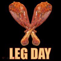 Leg Day Funny Thanksgiving Turkey Backpack thumb 2