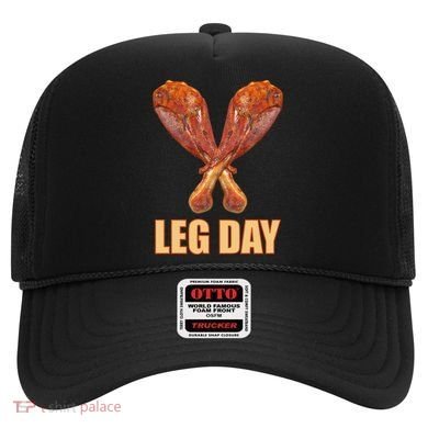 Leg Day Funny Thanksgiving Turkey Hat