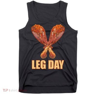 Leg Day Funny Thanksgiving Turkey Tank Top