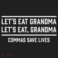 Let's Eat Grandma Commas Save Lives Funny  Beanie thumb 2