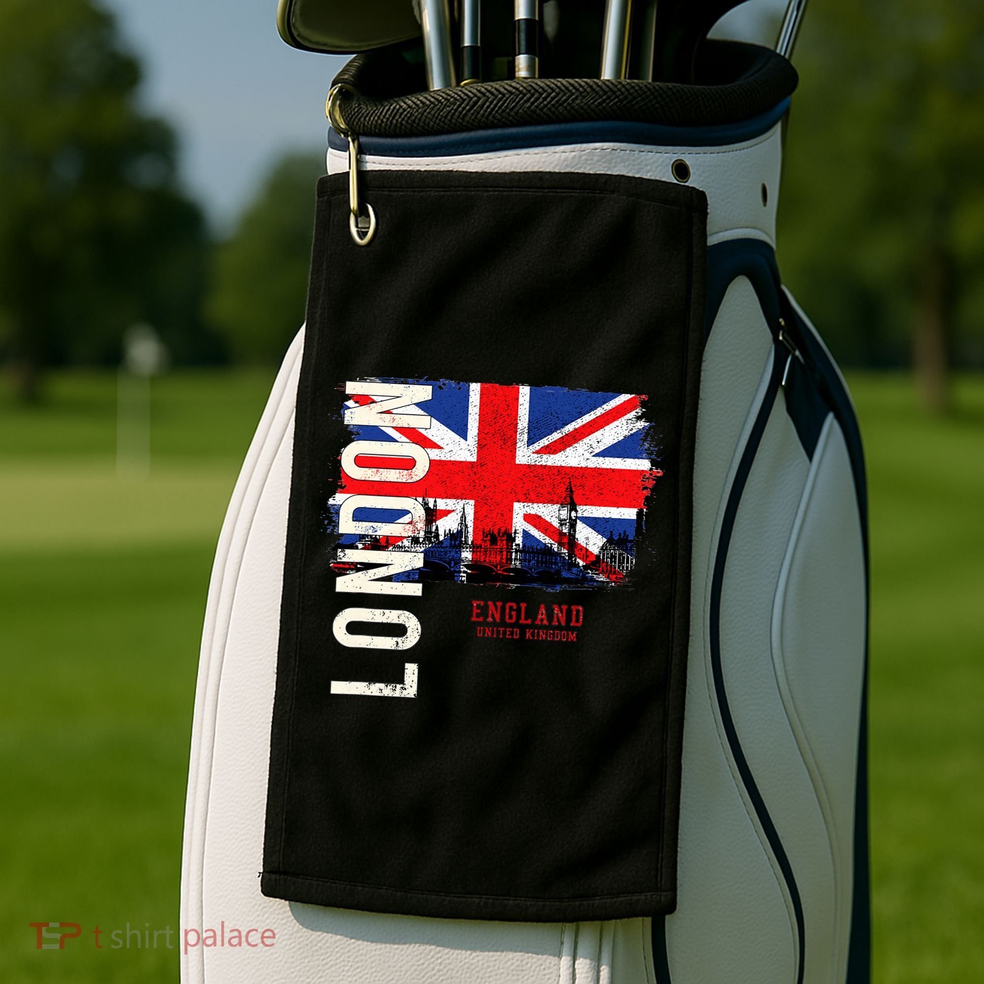 London England Great Britain Europe Golf Towel