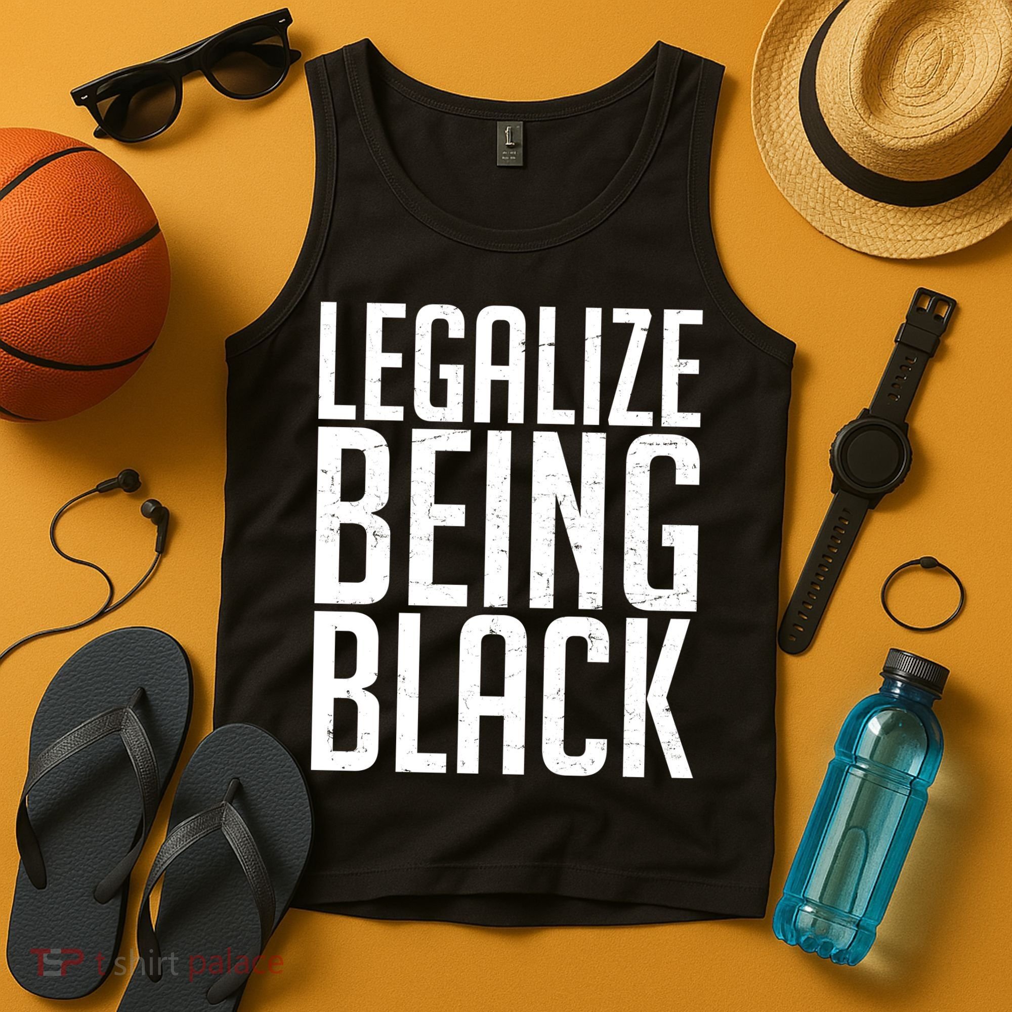 Legalize Being Black BLM Black Lives Matter Tank Top