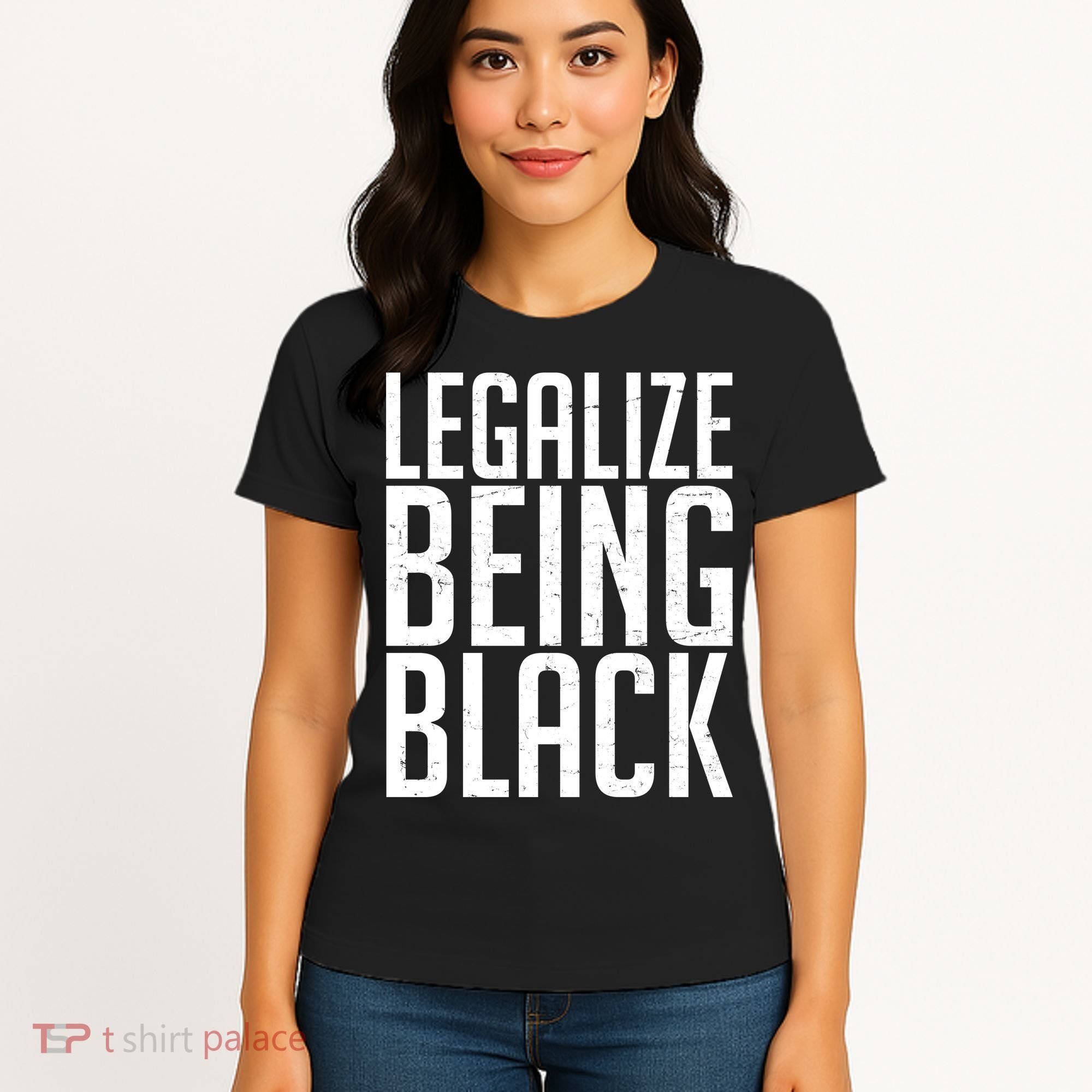 Legalize Being Black BLM Black Lives Matter Women's T-Shirt