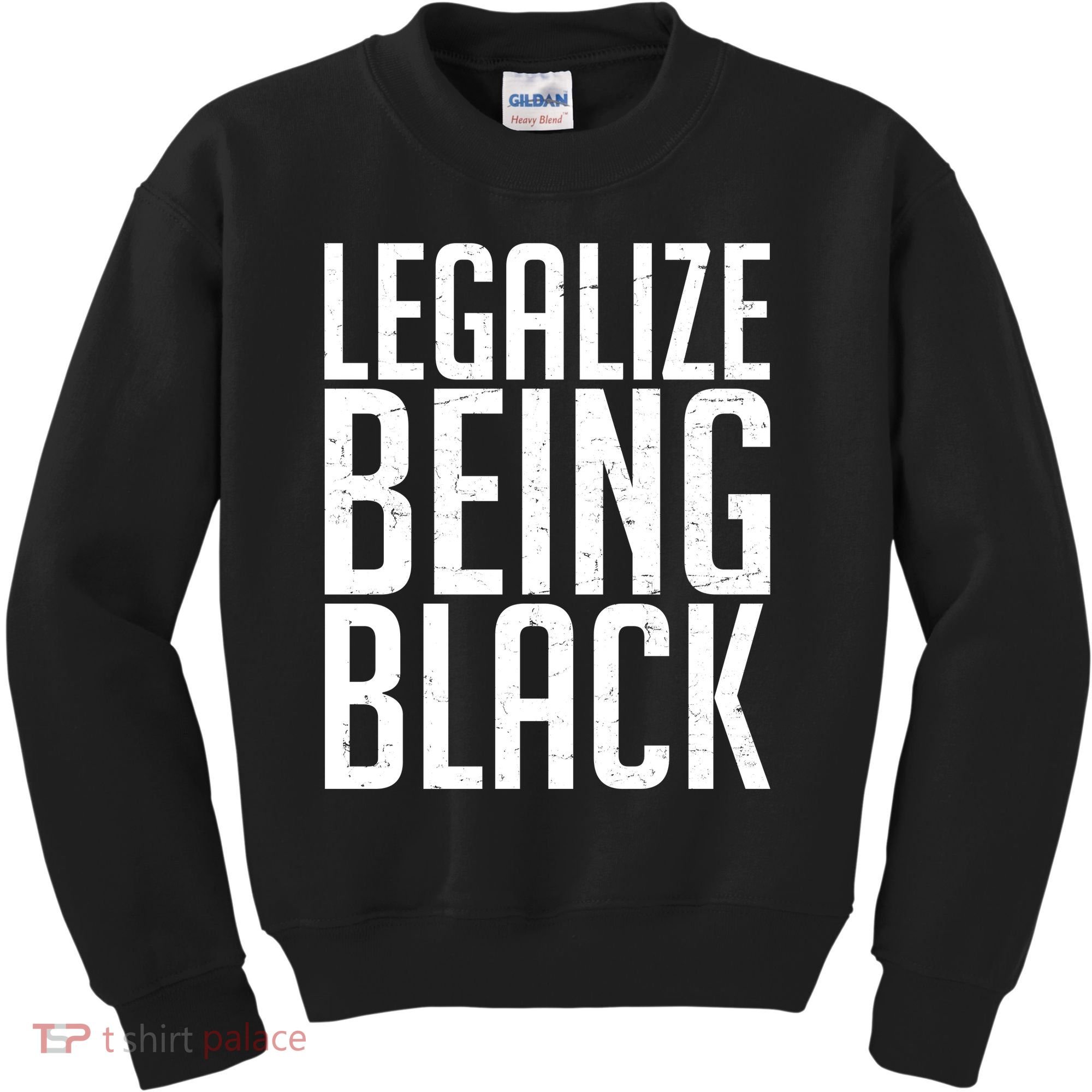 Legalize Being Black BLM Black Lives Matter Kids Sweatshirt