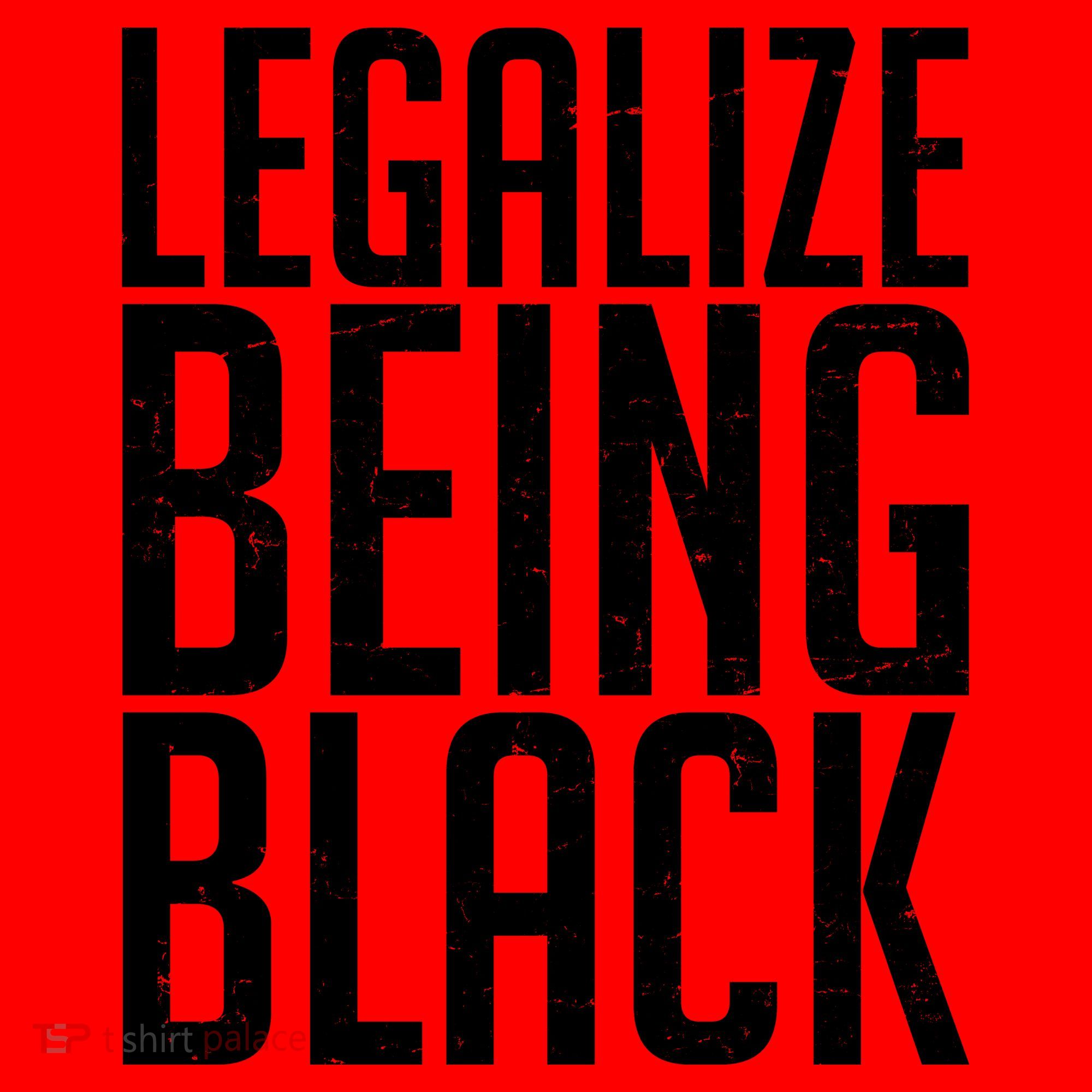 Legalize Being Black BLM Black Lives Matter Santa Hat