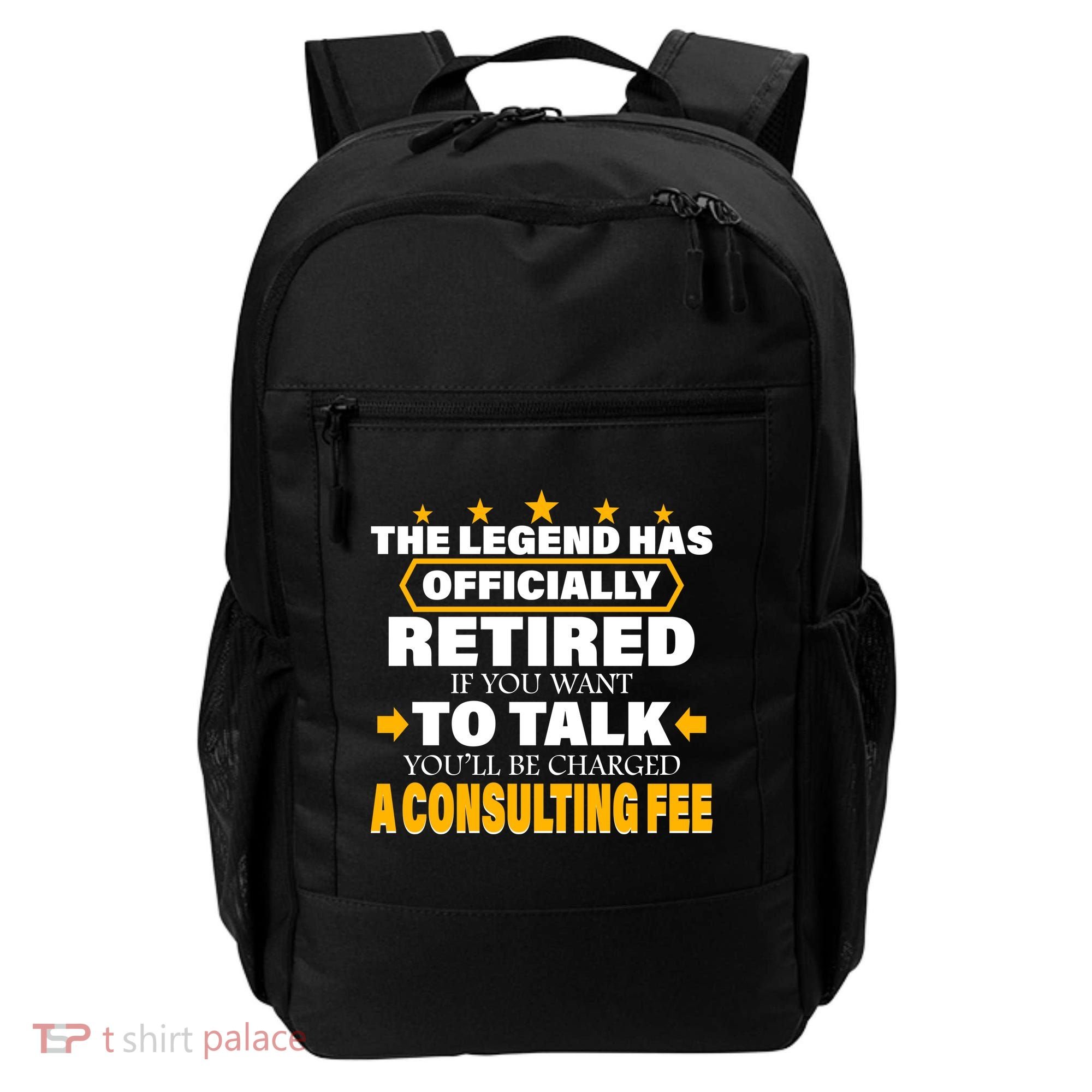 Legend Has Retired Be Charged A Consulting Fee Backpack