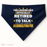 Legend Has Retired Be Charged A Consulting Fee USA-Made Doggie Bandana thumb 0