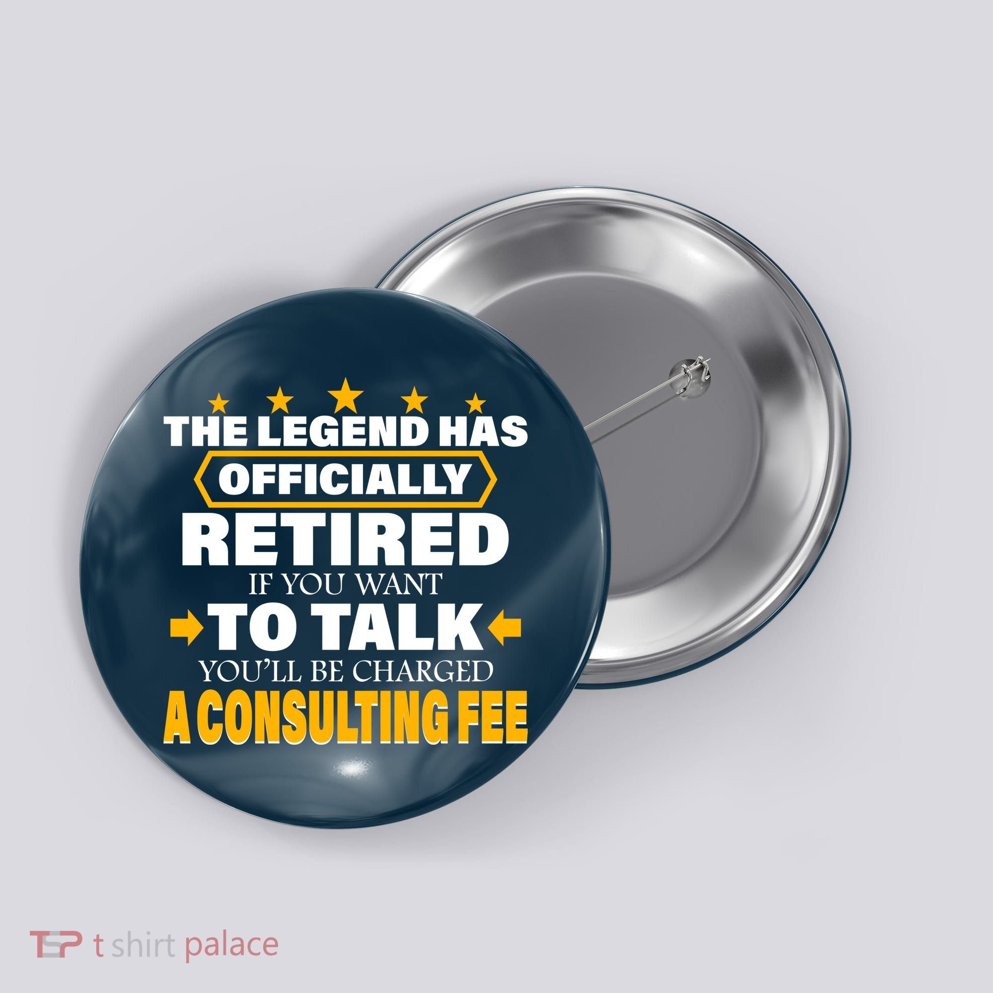 Legend Has Retired Be Charged A Consulting Fee Button
