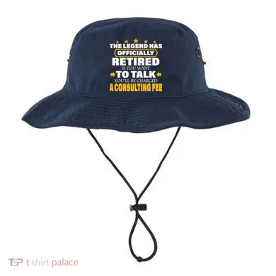 Legend Has Retired Be Charged A Consulting Fee Bucket Hat