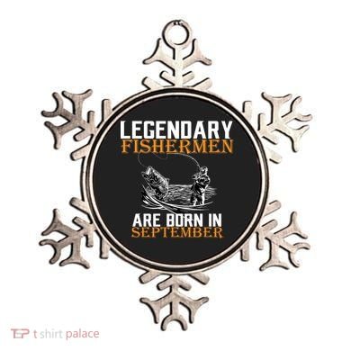 Legendary Fisherman Are Born In September  Ornament