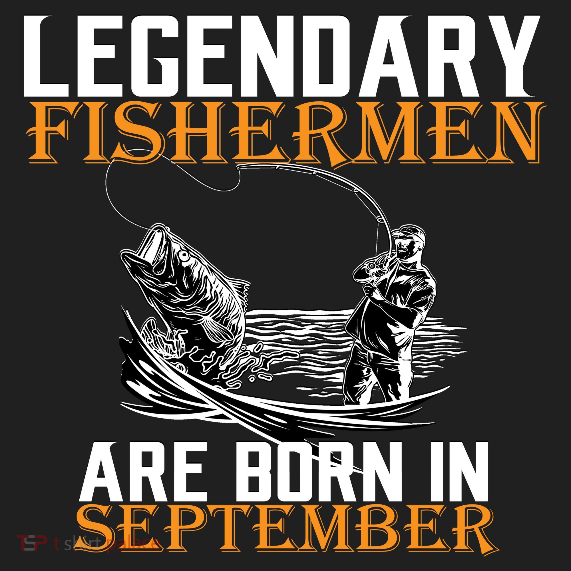 Legendary Fisherman Are Born In September  Hat
