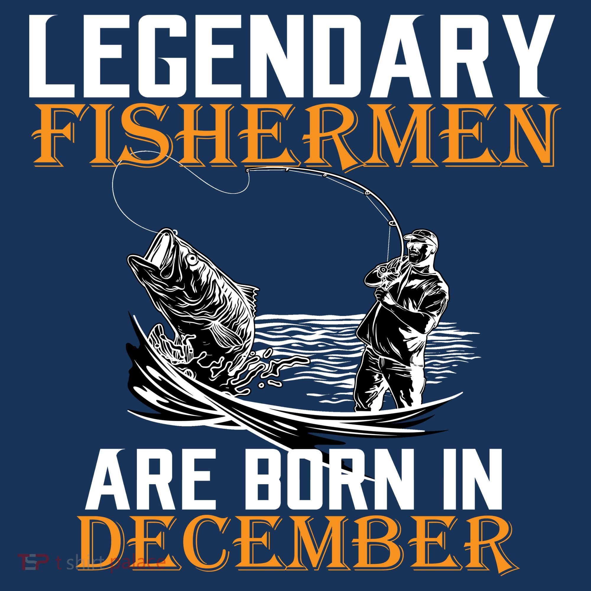 Legendary Fishermen Are Born In December Long Sleeve Shirt