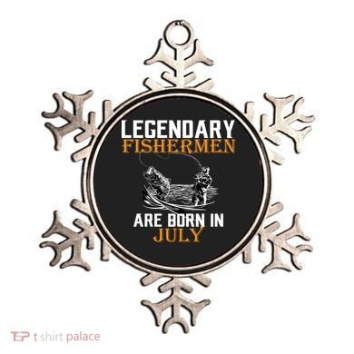 Legendary Fishermen Are Born In July Ornament