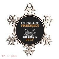 Legendary Fishermen Are Born In July Ornament thumb 0