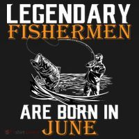 Legendary Fishermen Are Born In June Ornament thumb 1