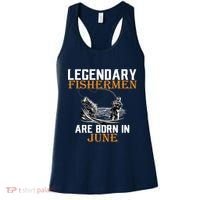 Legendary Fishermen Are Born In June Women's Tank Top thumb 0