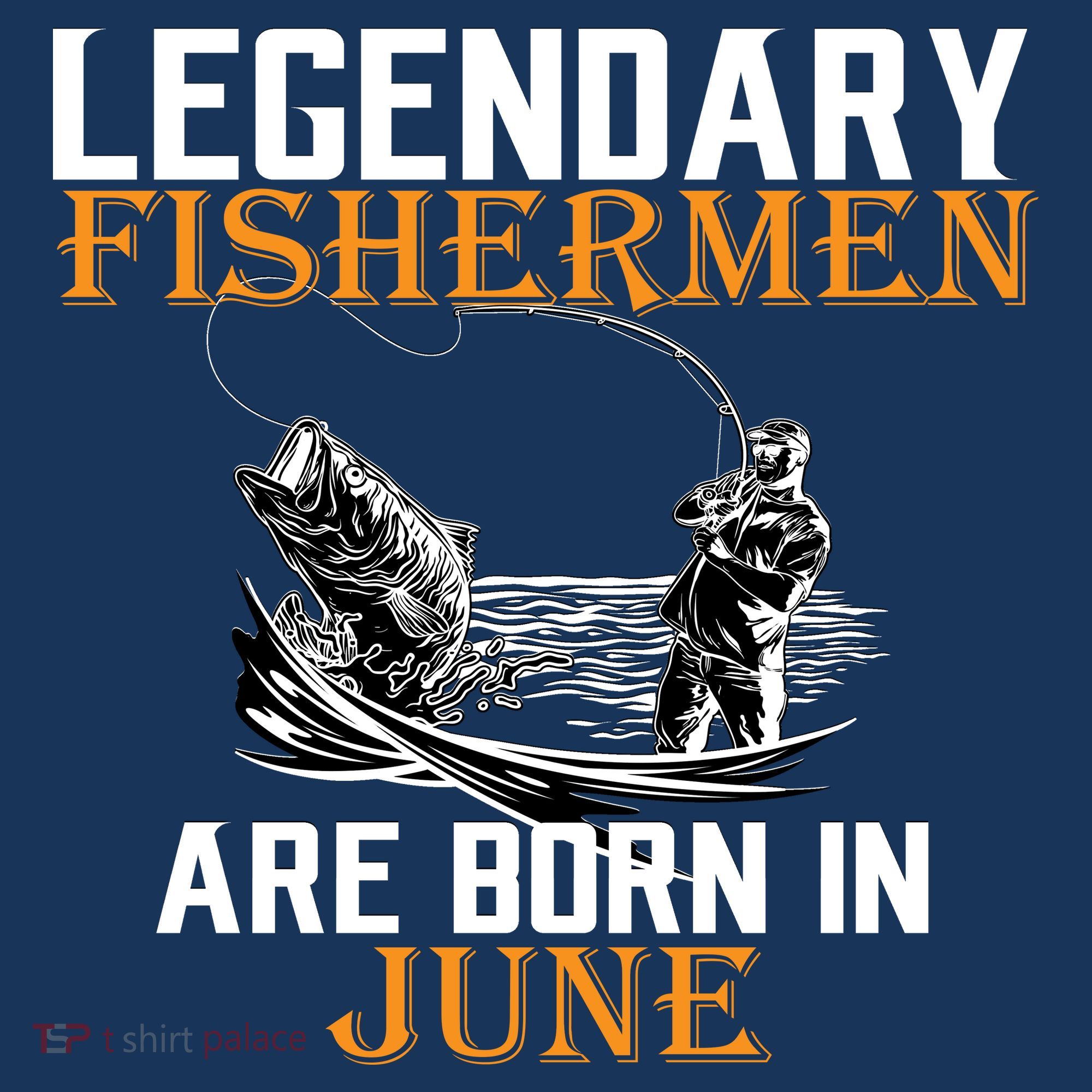 Legendary Fishermen Are Born In June Tank Top