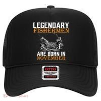 Legendary Fishermen Are Born In November  Hat thumb 0