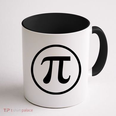 Legendary PI Day 3.14 Circle Logo Coffee Mug back