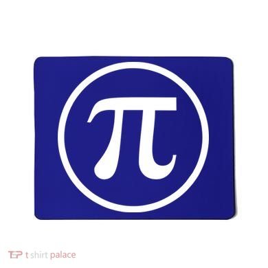 Legendary PI Day 3.14 Circle Logo Mousepad