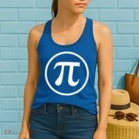 Legendary PI Day 3.14 Circle Logo Women's Tank Top thumb 2
