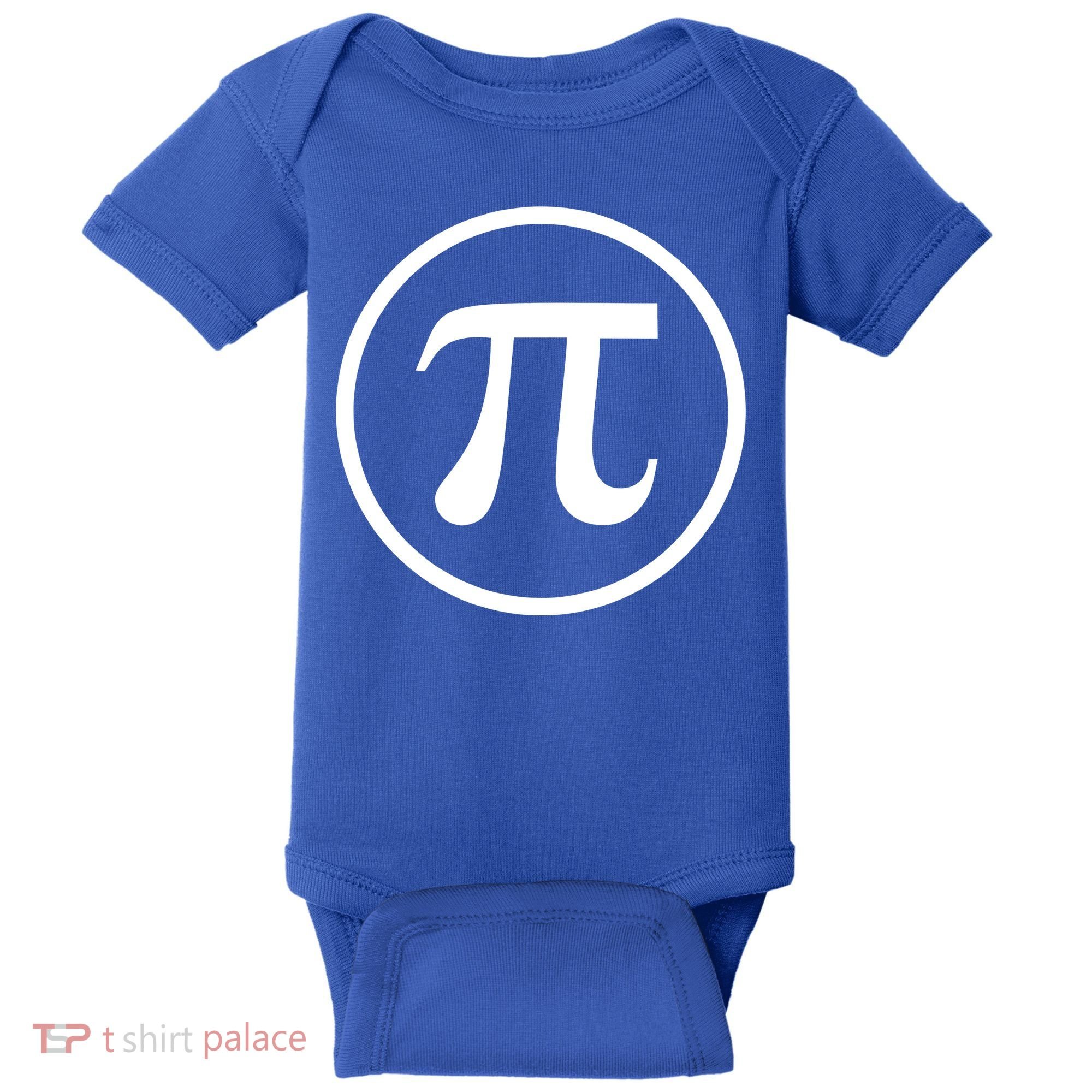 Legendary PI Day 3.14 Circle Logo Baby Bodysuit