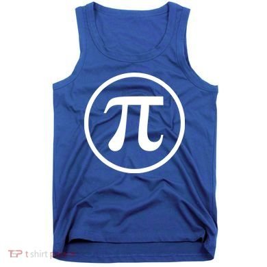 Legendary PI Day 3.14 Circle Logo Tank Top