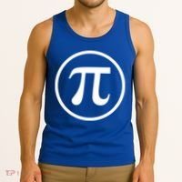Legendary PI Day 3.14 Circle Logo Tank Top thumb 3