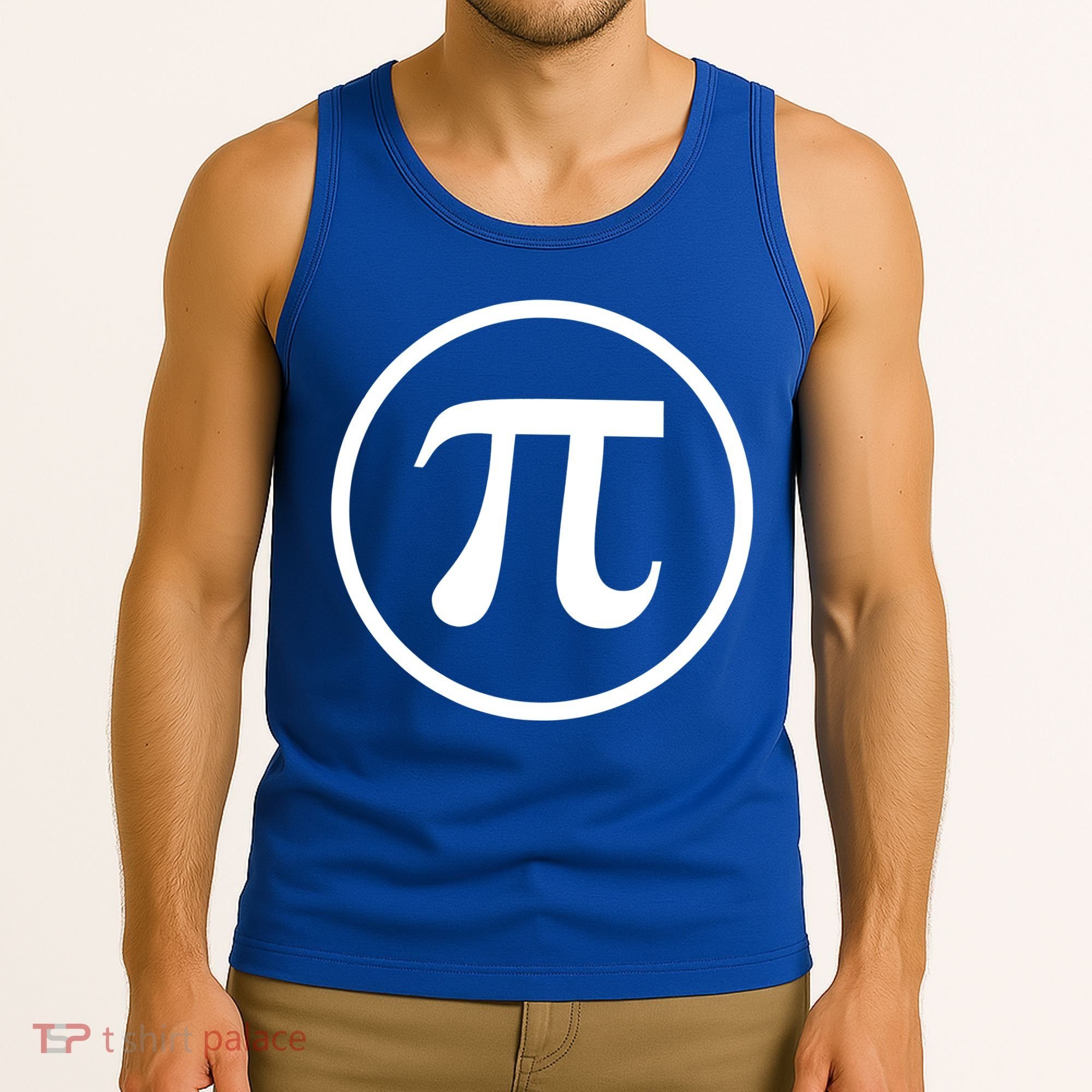 Legendary PI Day 3.14 Circle Logo Tank Top