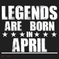 Legends Are Born In April Birthday Hat thumb 2
