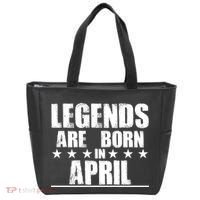 Legends Are Born In April Birthday Bag thumb 0