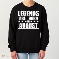 Legends Are Born In August Birthday Women's Sweatshirt thumb 0