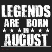 Legends Are Born In August Birthday Golf Towel thumb 3