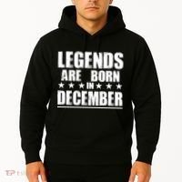 Legends Are Born In December Birthday Hoodie thumb 2