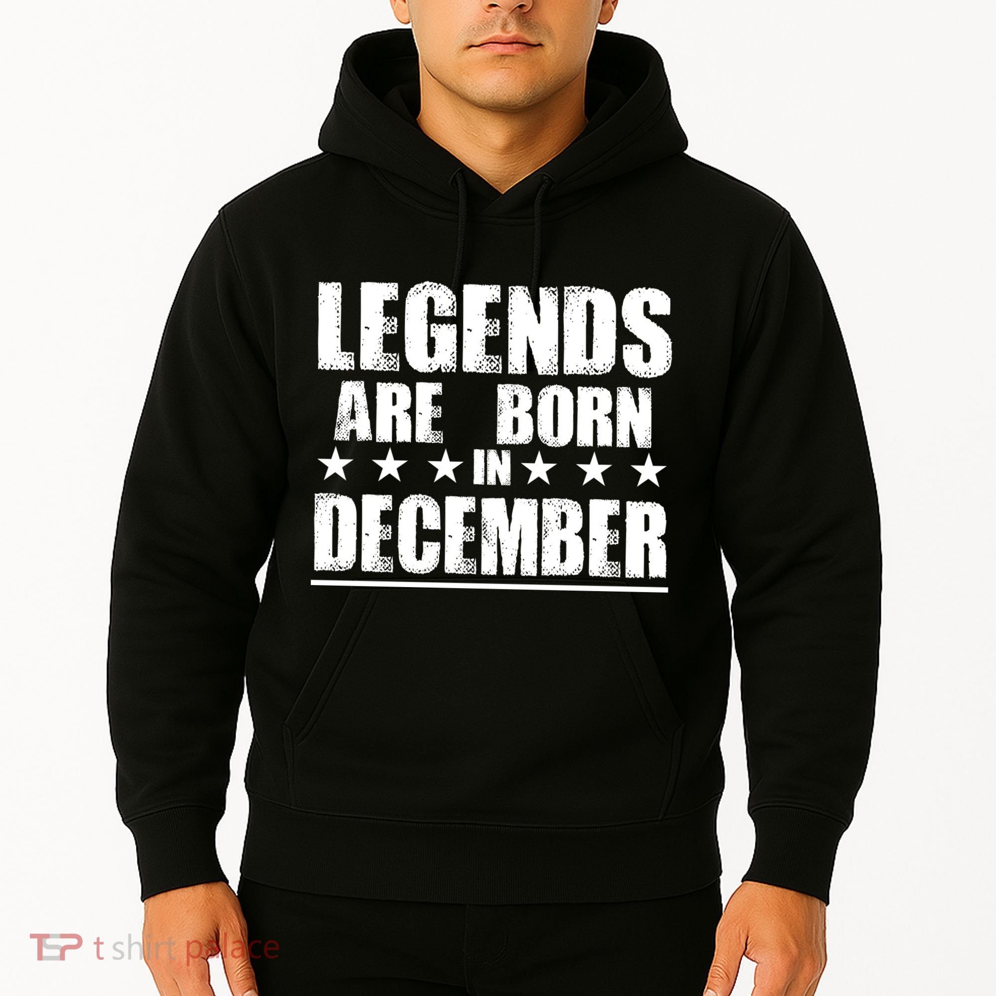 Legends Are Born In December Birthday Hoodie