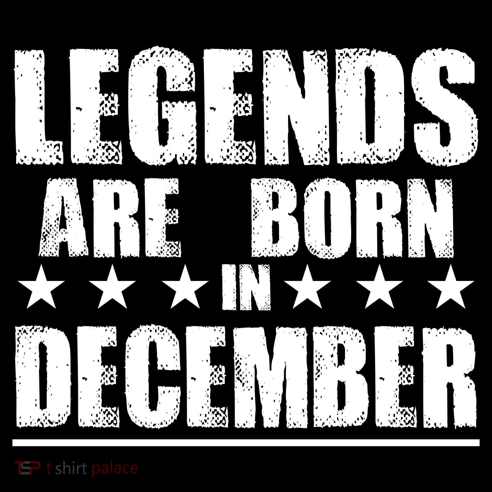 Legends Are Born In December Birthday Button