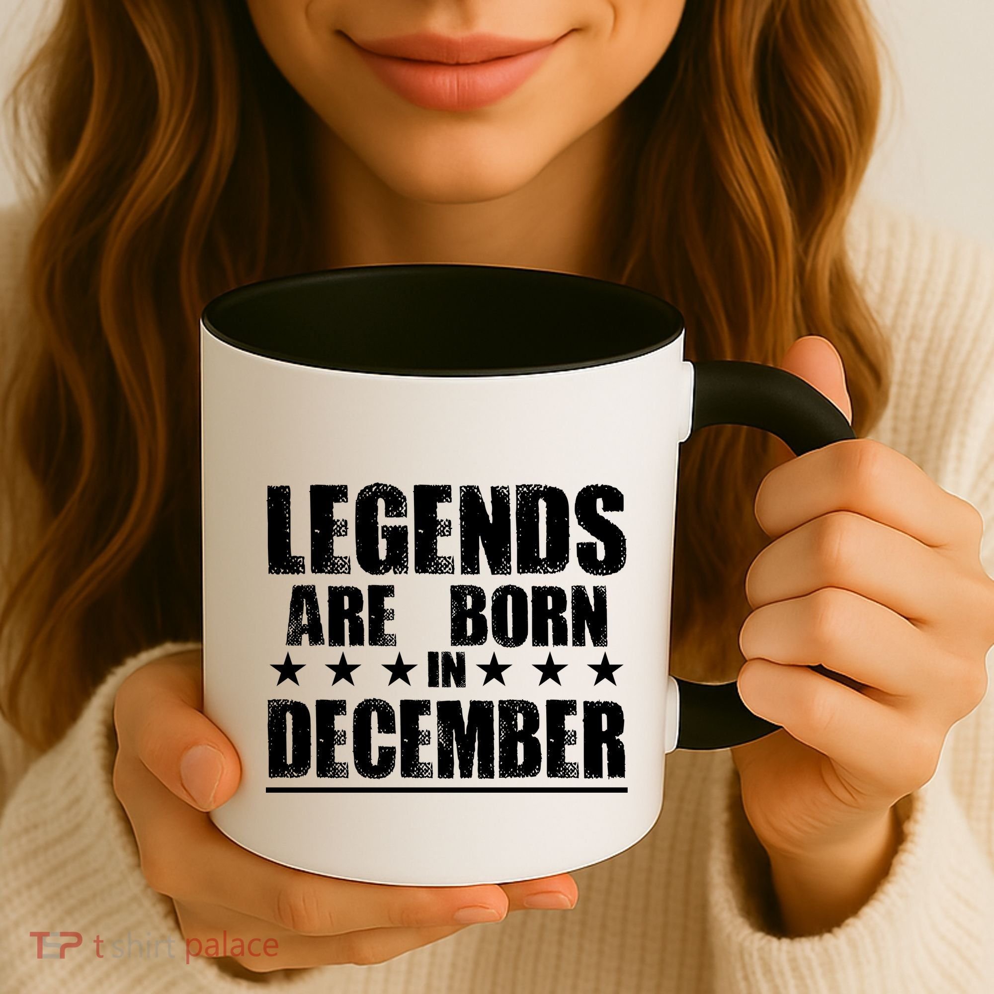 Legends Are Born In December Birthday Coffee Mug