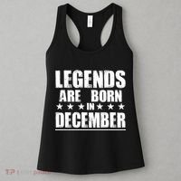 Legends Are Born In December Birthday Women's Tank Top thumb 3