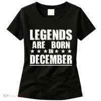 Legends Are Born In December Birthday Women's T-Shirt thumb 0