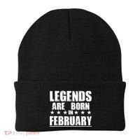 Legends Are Born In February Birthday Beanie thumb 0